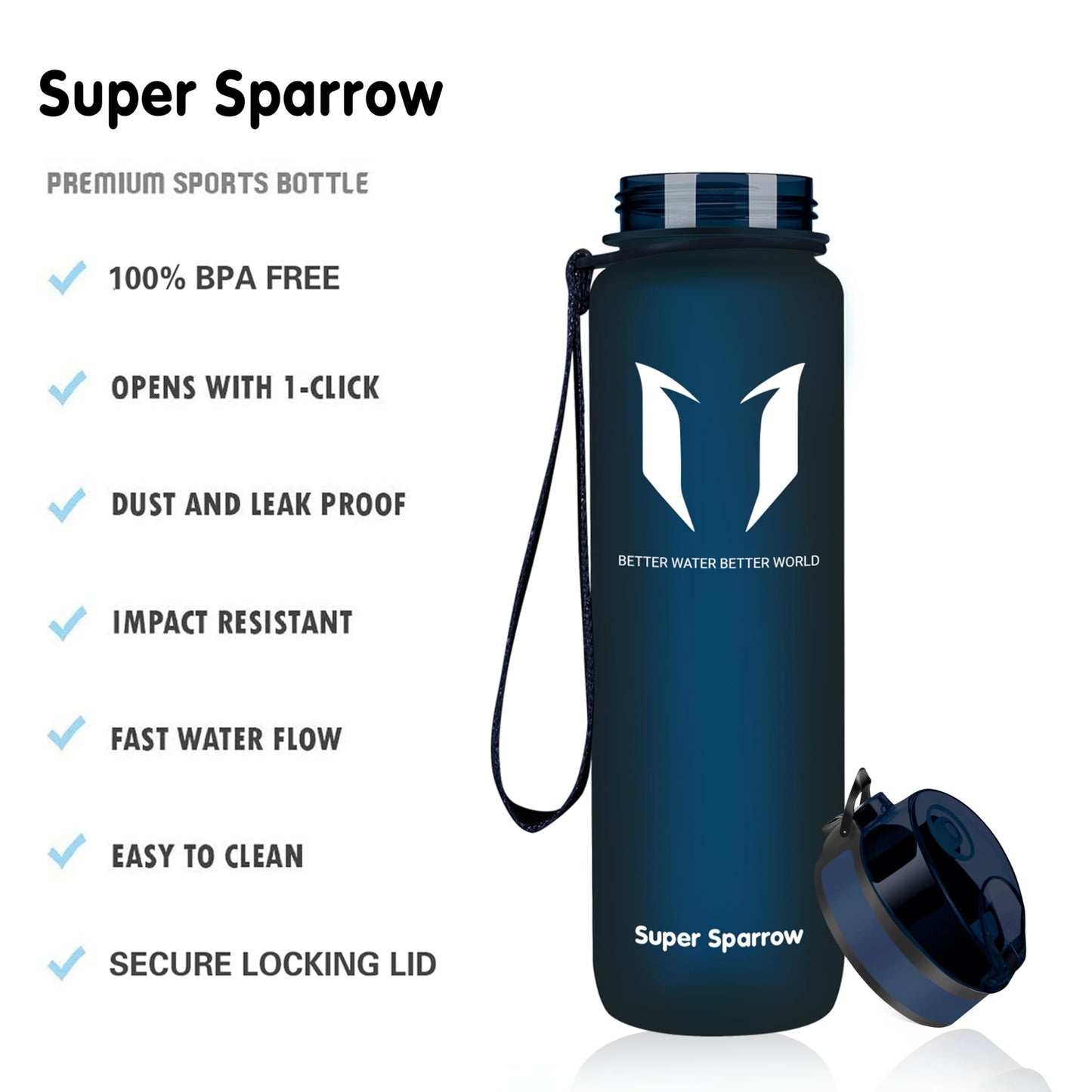👉 Tritan Trinkflasche 750ml – BPA-frei, leichte & nachhaltige Sportflasche, ideal für Fitness, Fahrrad, Outdoor, Uni & Alltag