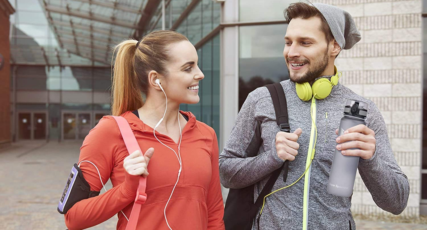 Trinkflasche Tritan 750 ml – BPA-frei, Leicht & Nachhaltig, Sportflasche für Fitness, Fahrrad, Outdoor & Alltag